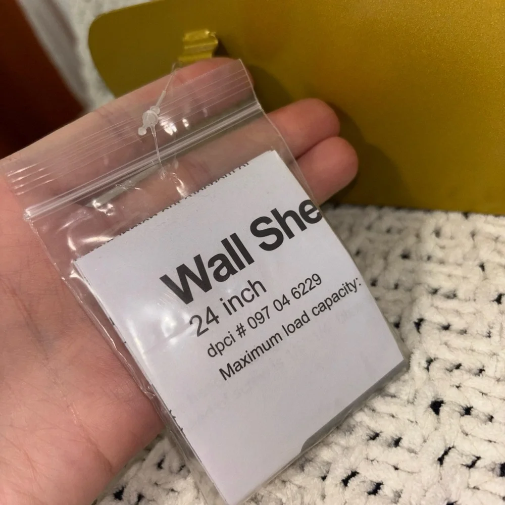 Gold Wall Shelf
